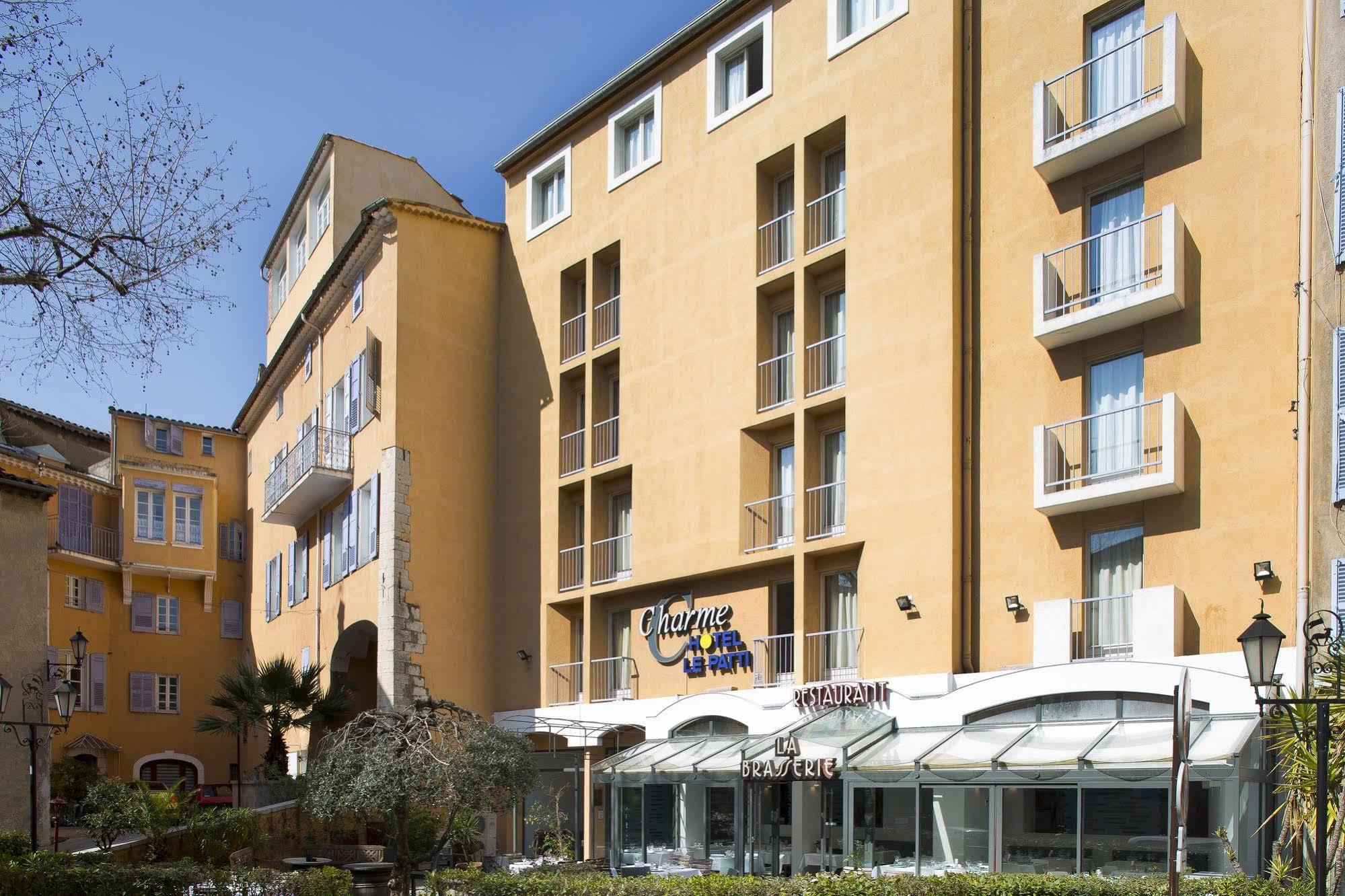 Hotel Restaurant Du Patti Grasse Exterior photo